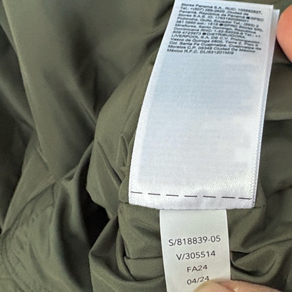 Like New Athleta Jetset Bomber Jacket Moss Size Small Fall 2024 Retail $159.00 - Picture 12 of 16